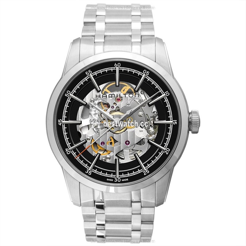 Hamilton Railroad Mens watch Unisex Automatic Steel H40655131 Replica 2