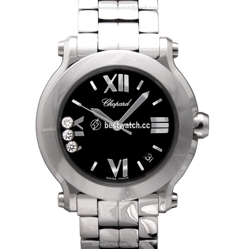 IMG_9085 Chopard Happy Sport Womens watch Quartz Steel 278477-3014 Replica 2