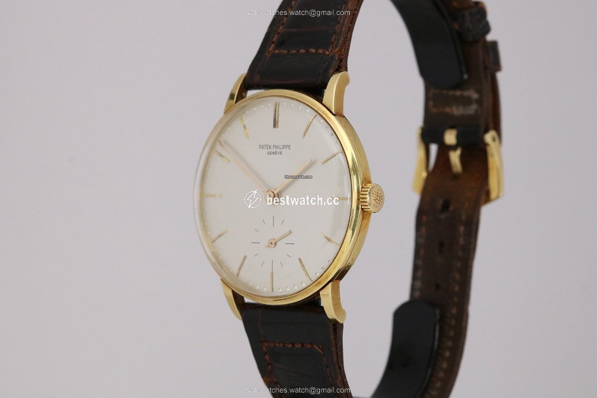 Patek Philippe Calatrava Mens watch Unisex Manual winding Yellow gold 3410 Replica 2