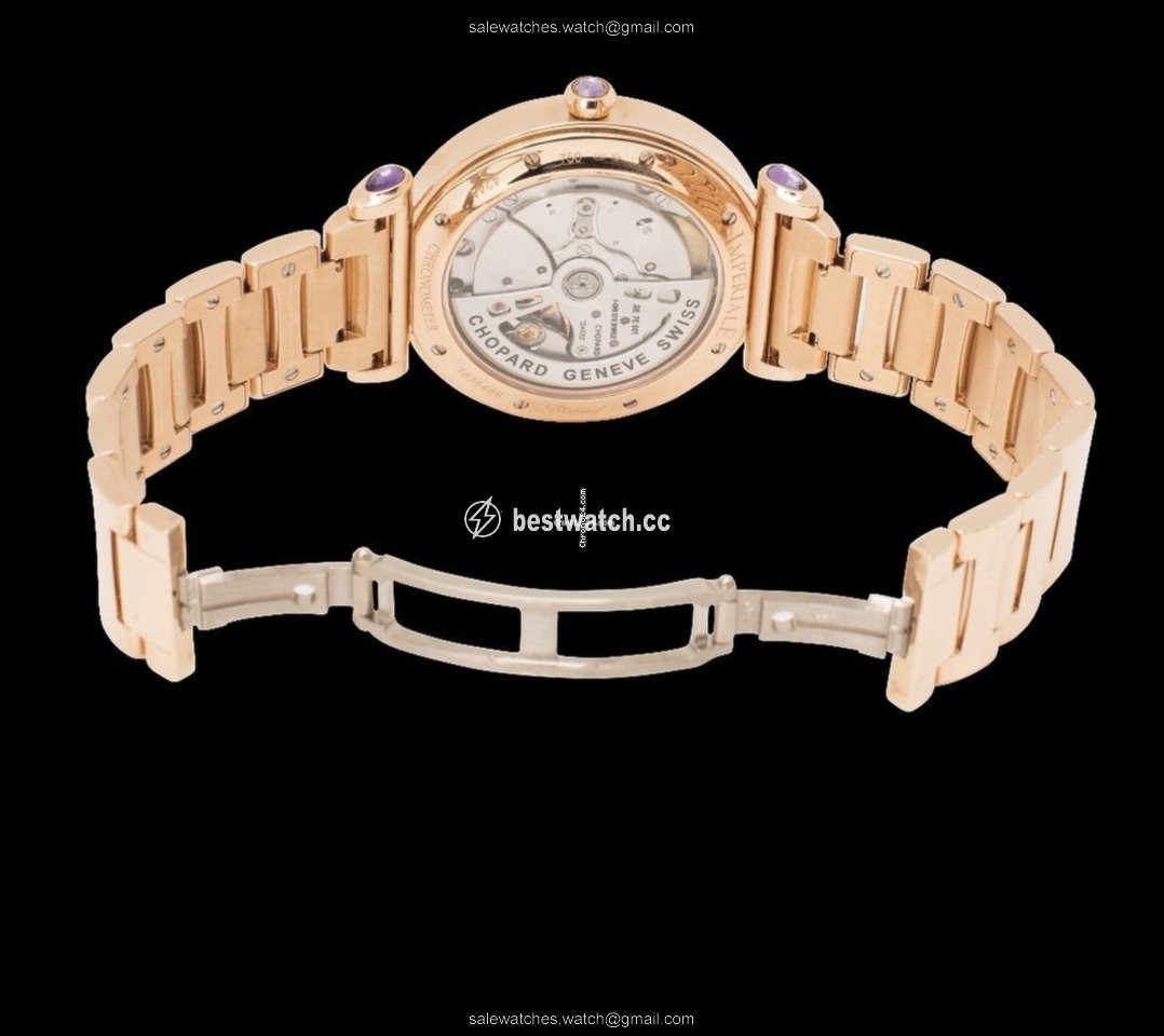 IMG_9085 Chopard Imperiale Womens watch Automatic Rose gold 384241-5004 Replica 2