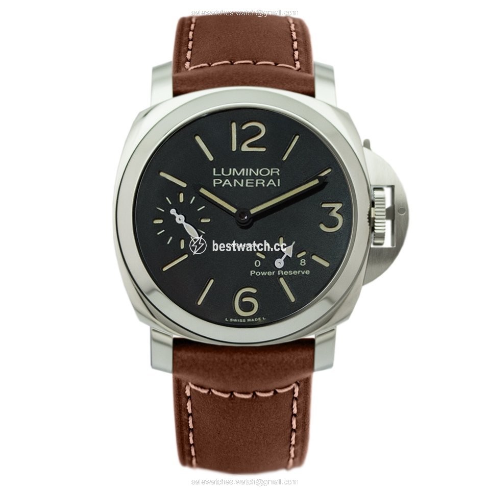 IMG_9085 Panerai Luminor Power Reserve Mens watch Unisex Manual winding Steel PAM00795 or PAM795 Replica 2