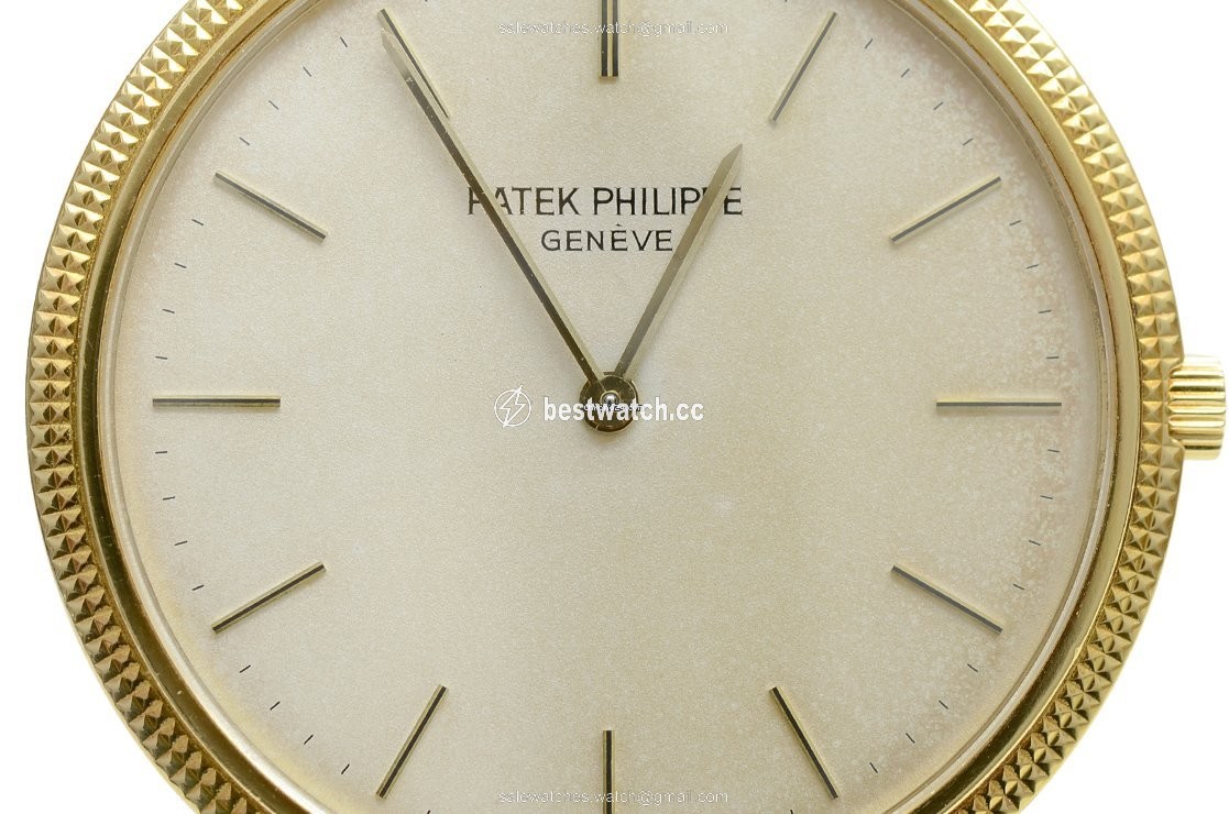 Patek Philippe Calatrava Mens watch Unisex Manual winding Yellow gold 3520DJ Replica 2