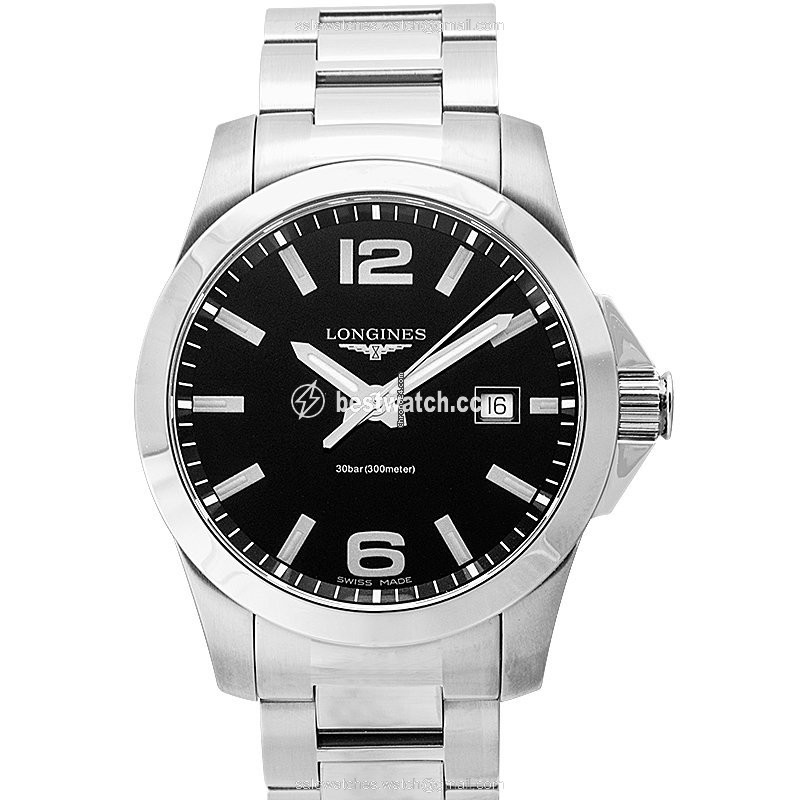 IMG_9085 Longines Conquest Mens watch Unisex Quartz Steel L37594586 Replica 2