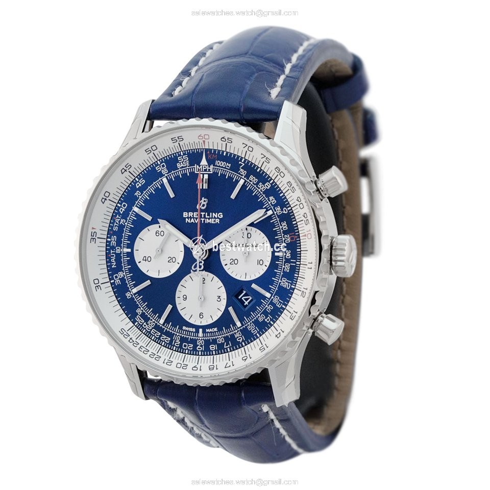 IMG_9085 Breitling Navitimer 01 (46 MM) Mens watch Unisex Automatic Steel AB0127211C1P1 (formerly AB012721.C889.747P.A20D.1) Replica 2