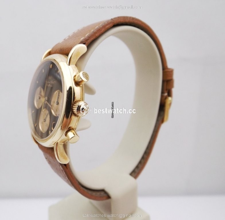 IWC Portofino Chronograph Quartz Rose gold IW3730 Replica 2