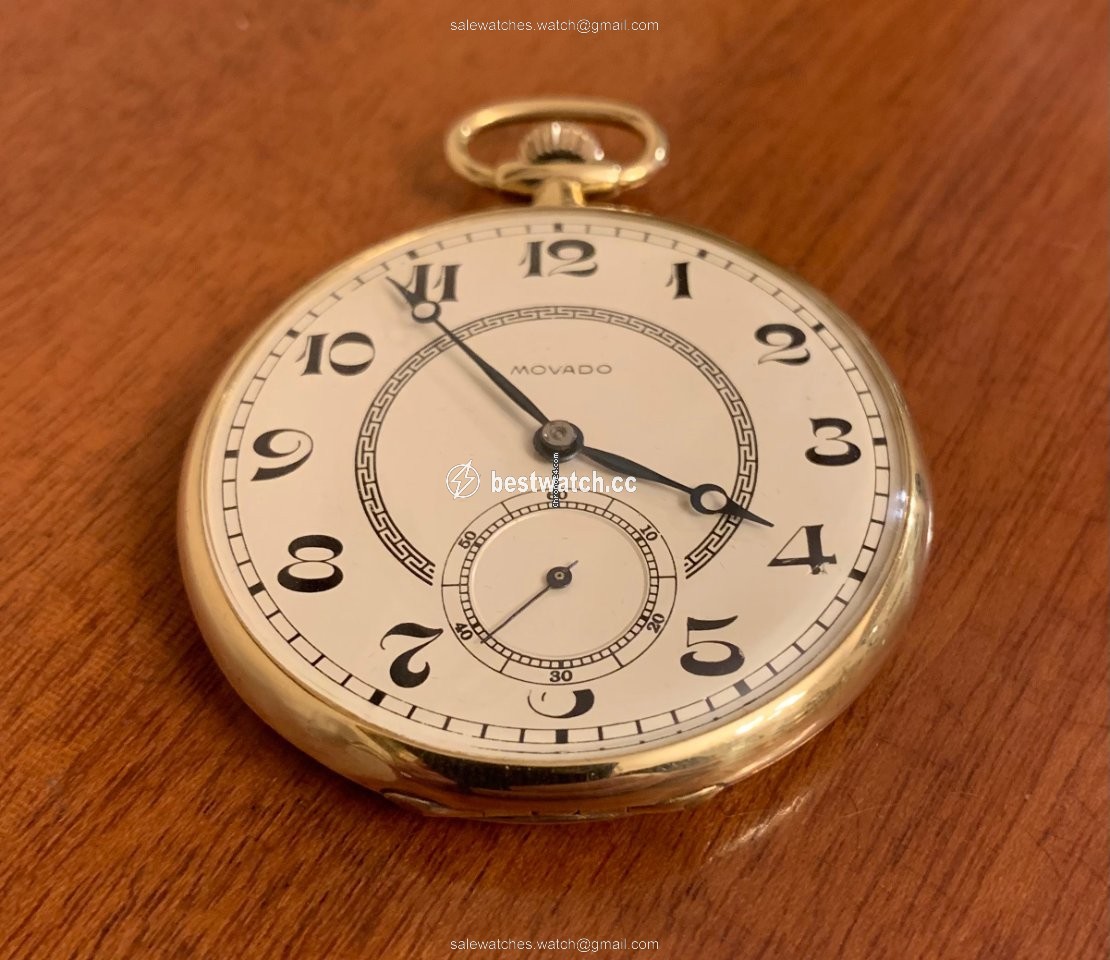 IMG_9085 Movado Mens watch Unisex Manual winding Yellow gold 0668265 7614 Replica 2