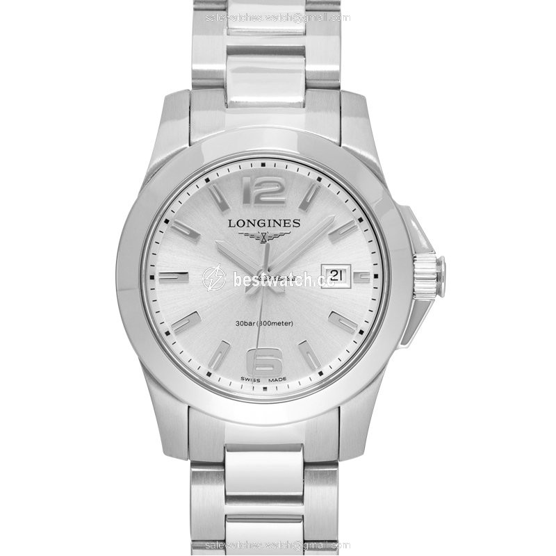 Longines Conquest Womens watch Quartz Steel L33764766 Replica 2