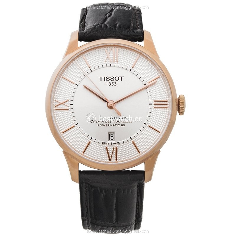 Tissot Chemin de Tourelles Mens watch Unisex Automatic Steel T099.407.36.038.00 Replica 2