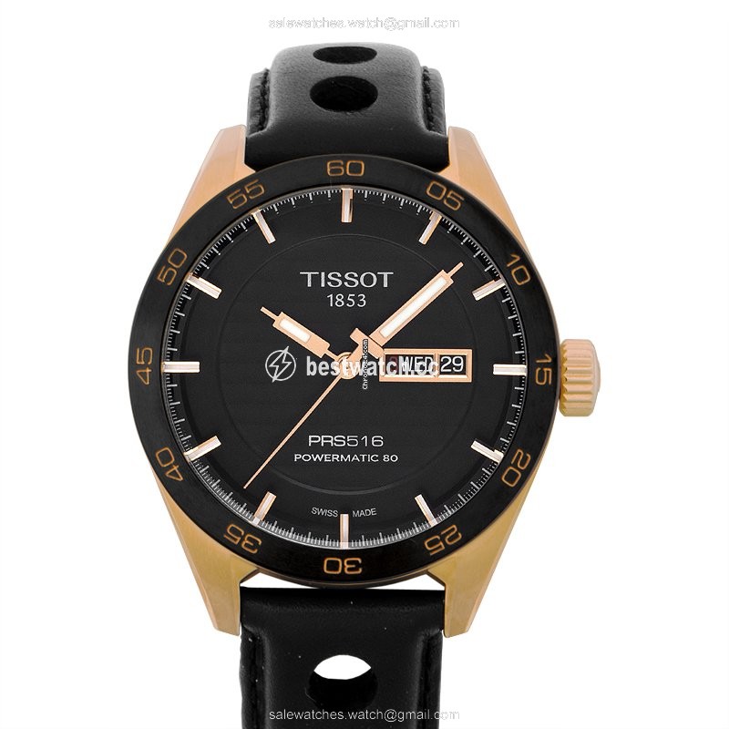Tissot PRS 516 Mens watch Unisex Automatic Steel T100.430.36.051.00 Replica 2