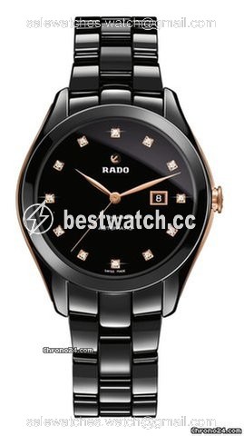 IMG_9085 Rado HyperChrome Diamonds Womens watch Automatic Ceramic R32255712 Replica 2
