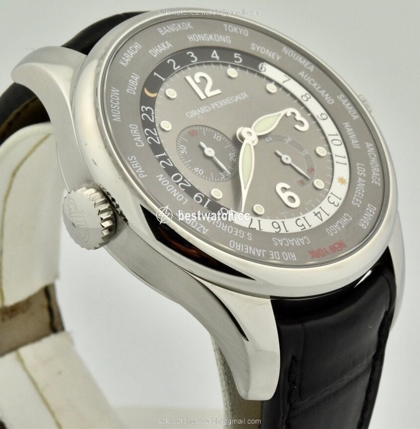 IMG_9085 Girard Perregaux WW.TC Mens watch Unisex Automatic Steel 49851 Replica 2