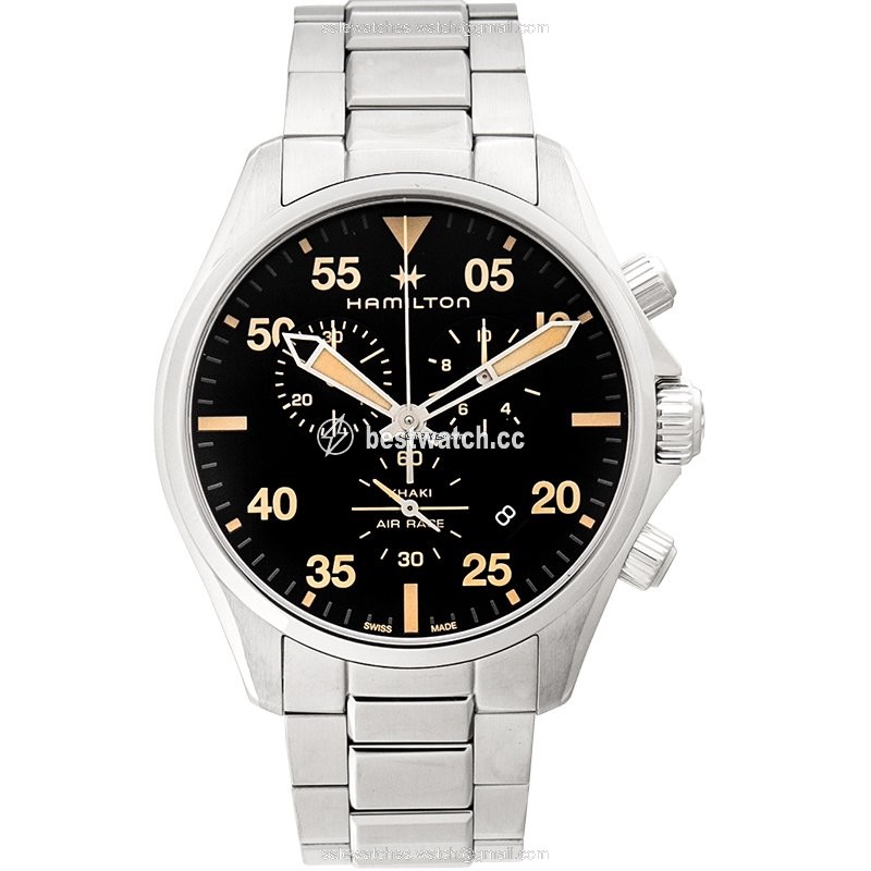 IMG_9085 Hamilton Khaki Aviation Mens watch Unisex Quartz Steel H76722131 Replica 2