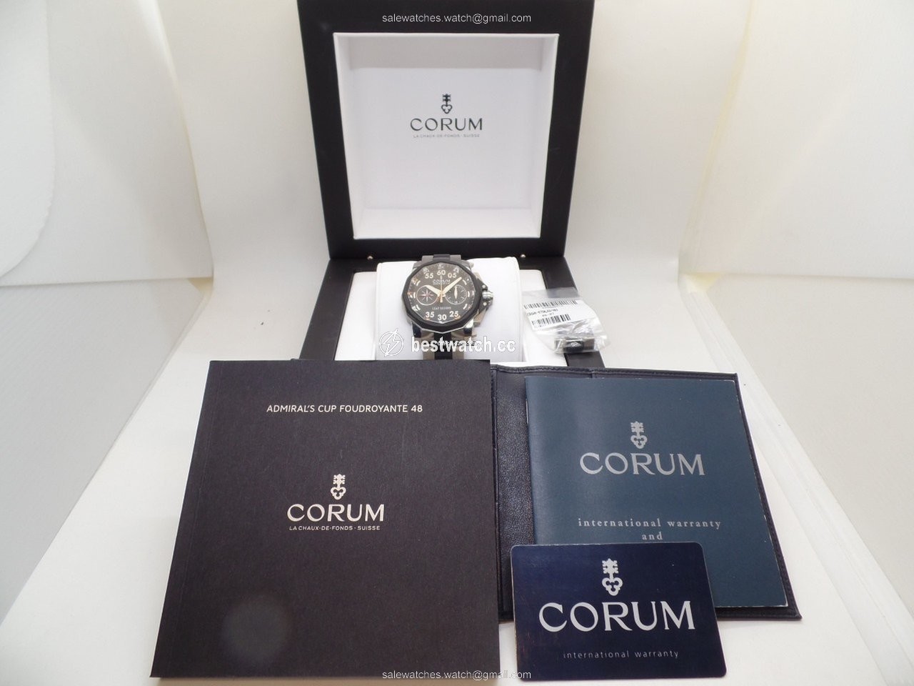IMG_9085 Corum Admirals Cup Leap Second 48 Mens watch Unisex Automatic Titanium 895.931.06 V791 AN92 Replica 2