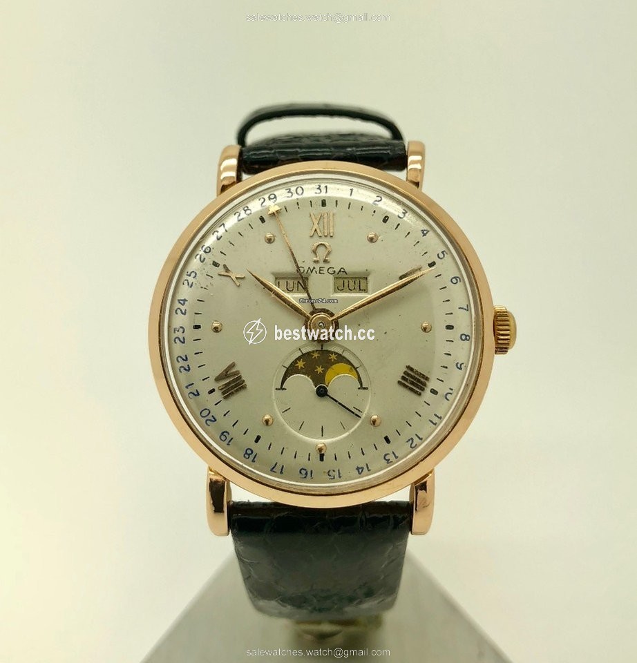 Omega Mens watch Unisex Manual winding Rose gold 2473 Replica 2