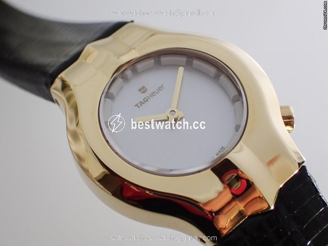 IMG_9085 TAG Heuer Alter Ego Womens watch Quartz Yellow gold WP1440 Replica 2