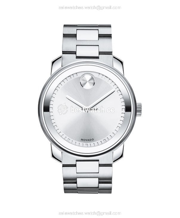 IMG_9085 Movado Bold Mens watch Unisex Quartz Steel 3600257 Replica 2