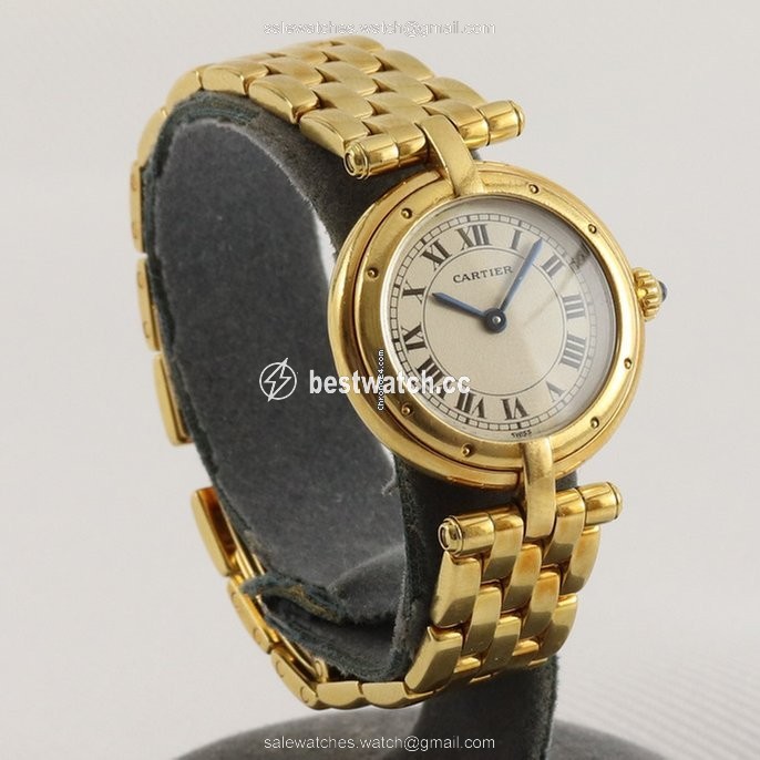 Cartier Panthere Womens watch Quartz Yellow gold 8057921 Replica 2