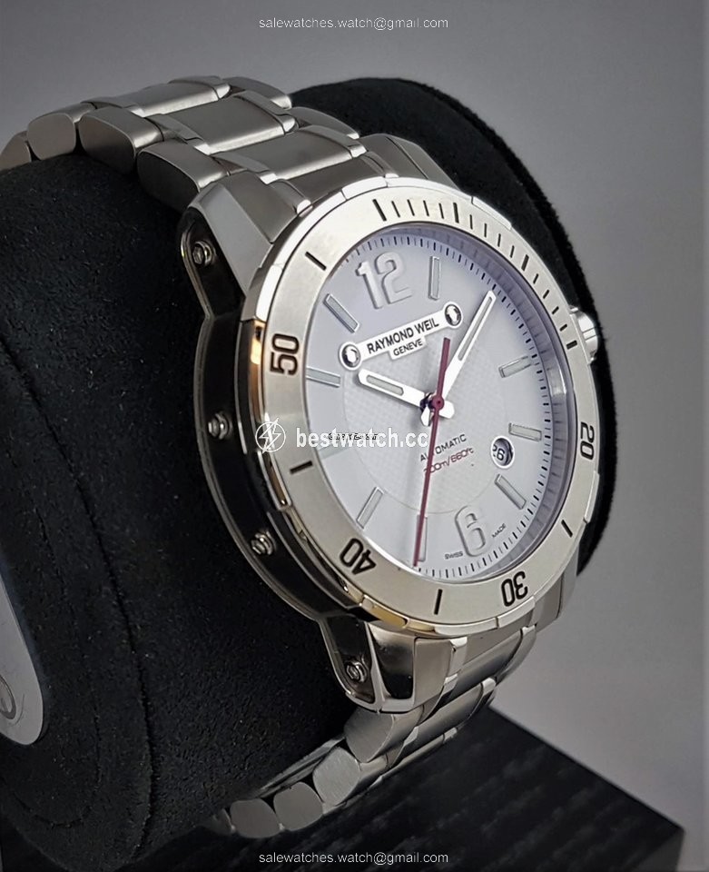 IMG_9085 Raymond Weil Nabucco Mens watch Unisex Automatic Steel 3900-ST-05307 Replica 2