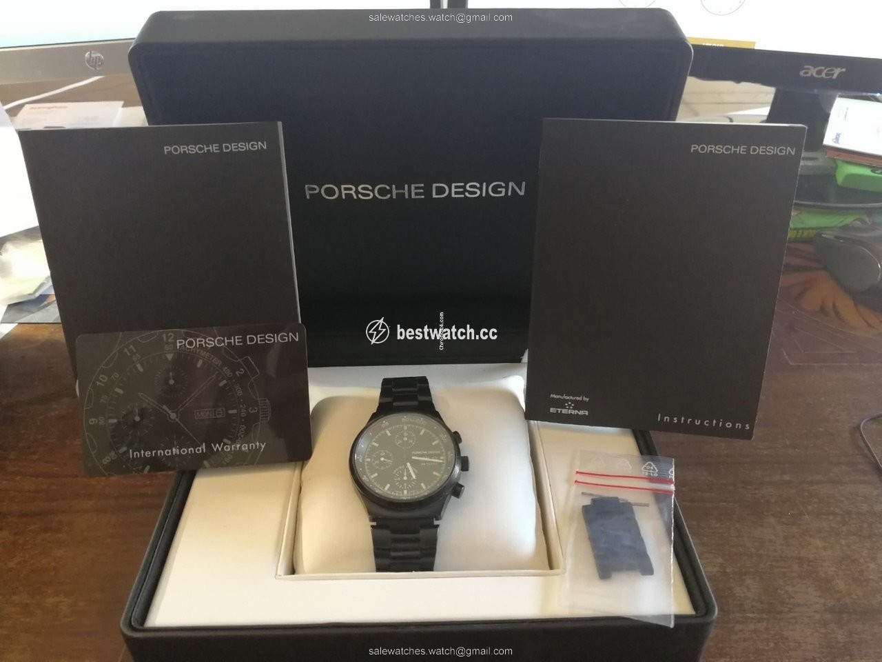 IMG_9085 Porsche Design Mens watch Unisex Automatic Steel PDN33 6625 11 41 B. 232 Replica 2