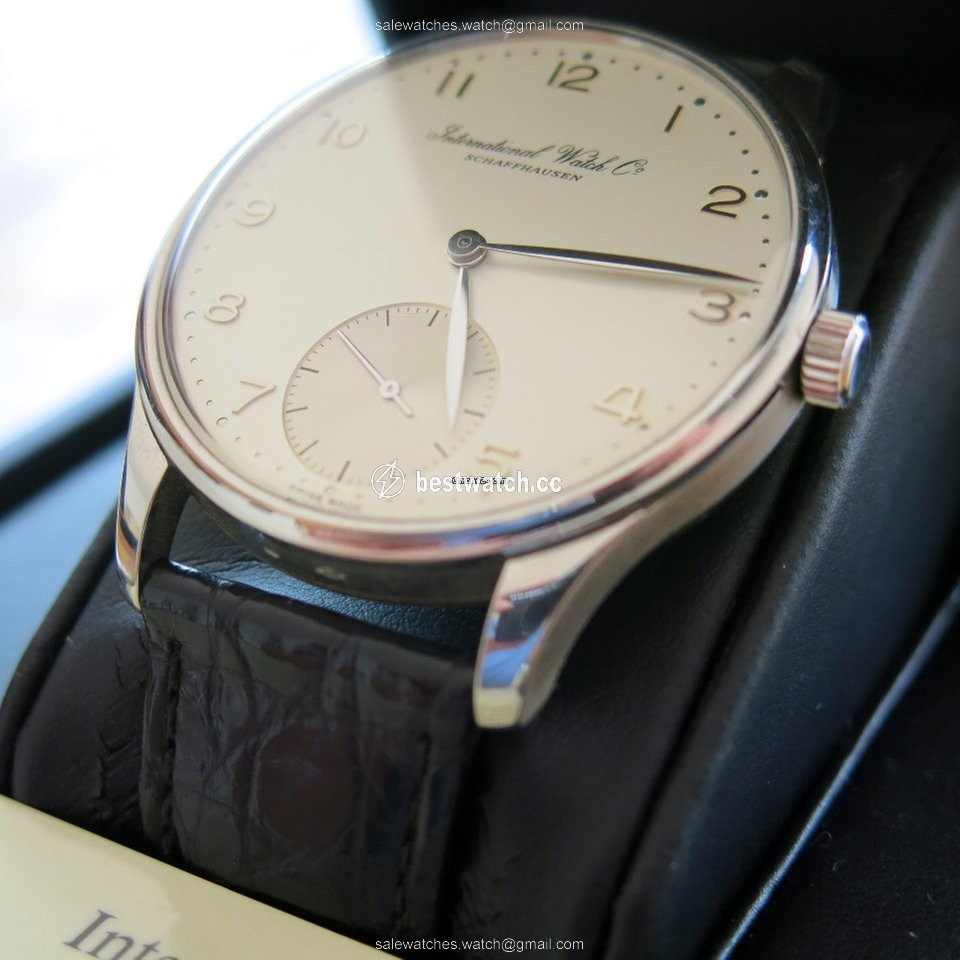 IMG_9085 IWC Portuguese Hand-Wound Mens watch Unisex Manual winding Platinum 5441 Replica 2