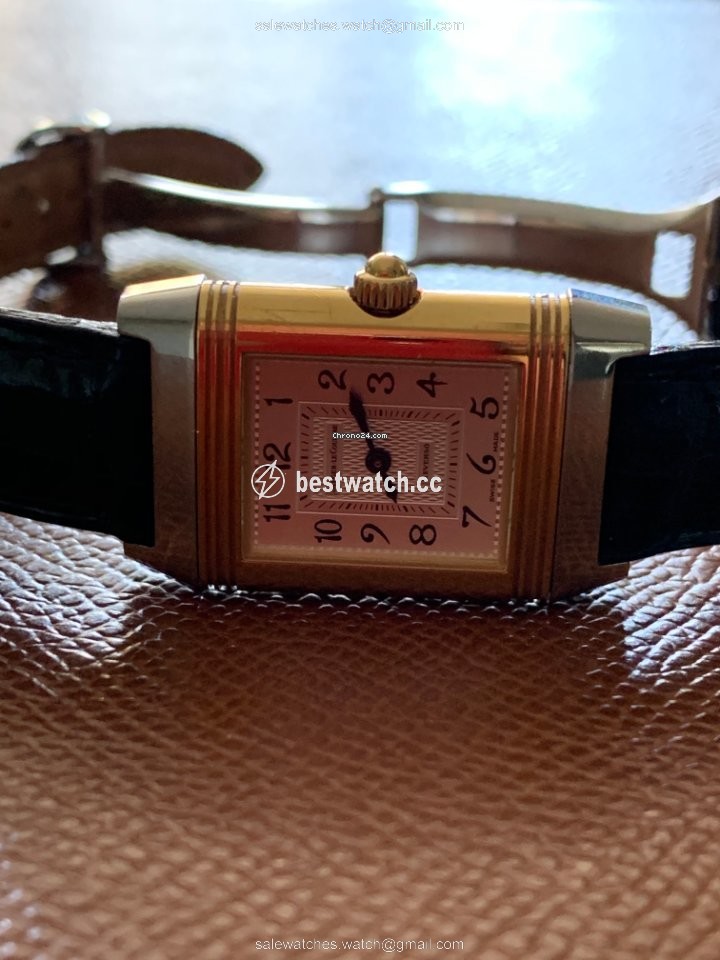 Jaeger-LeCoultre Reverso Duetto Womens watch Manual winding Gold Steel 266.5.44 Replica 2