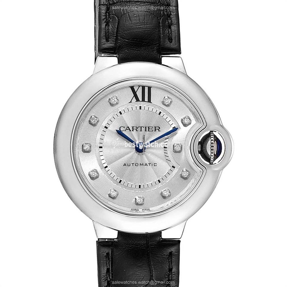 IMG_9085 Cartier Ballon Bleu 33mm Womens watch Automatic Steel W4BB0009 Replica 2