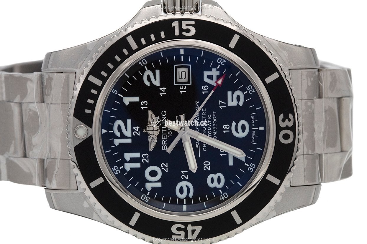 IMG_9085 Breitling Superocean II 44 Mens watch Unisex Automatic Steel A17392D7 BD68 Replica 2