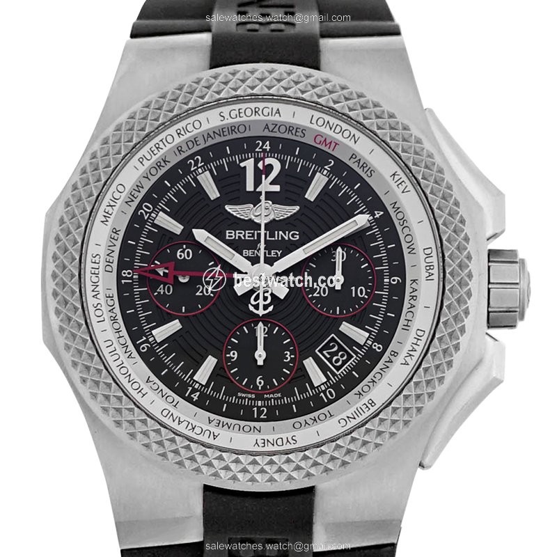 Breitling Bentley GMT Mens watch Unisex Automatic Titanium EB043335-BD78 Replica 2