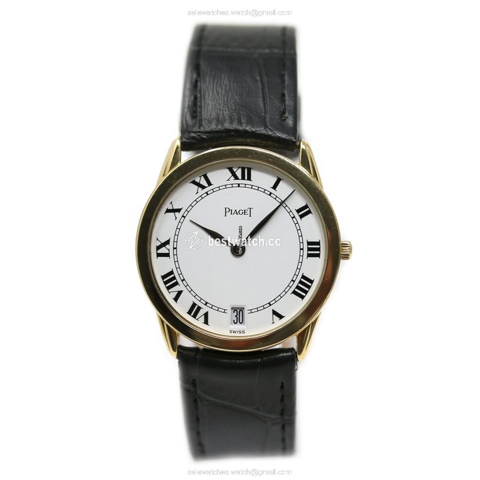 IMG_9085 Piaget Mens watch Unisex Quartz Yellow gold 15073 Replica 2
