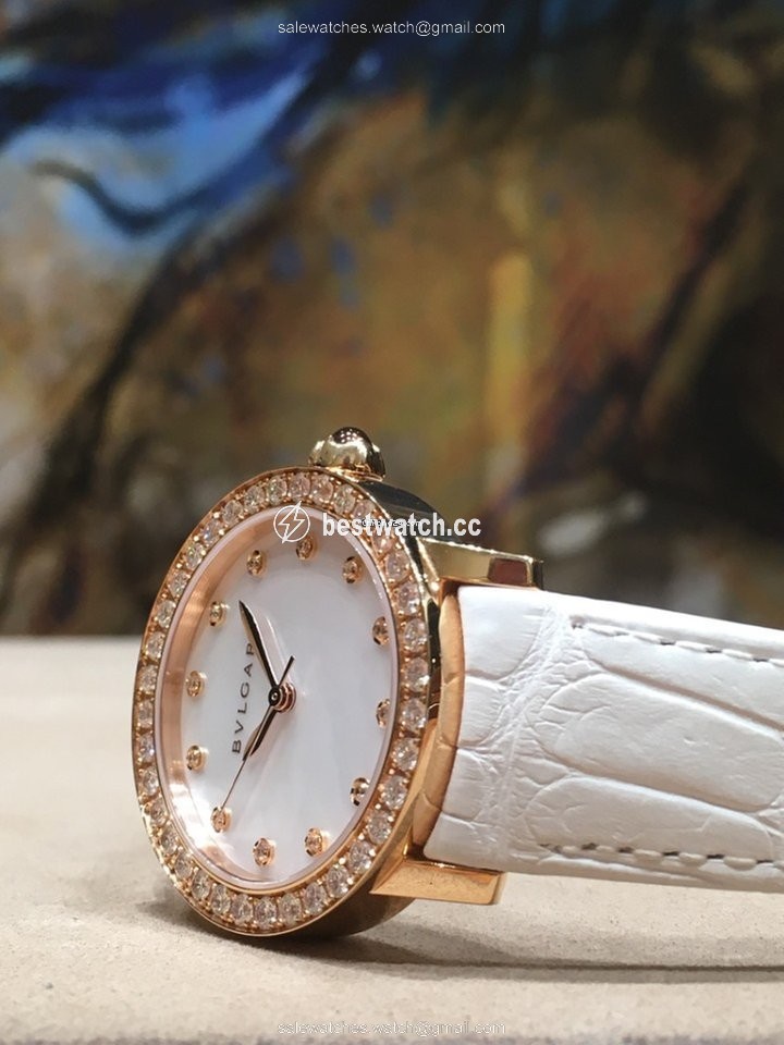 Bulgari Bulgari Automatic Rose gold BBLP33WGDL 12 Replica 2