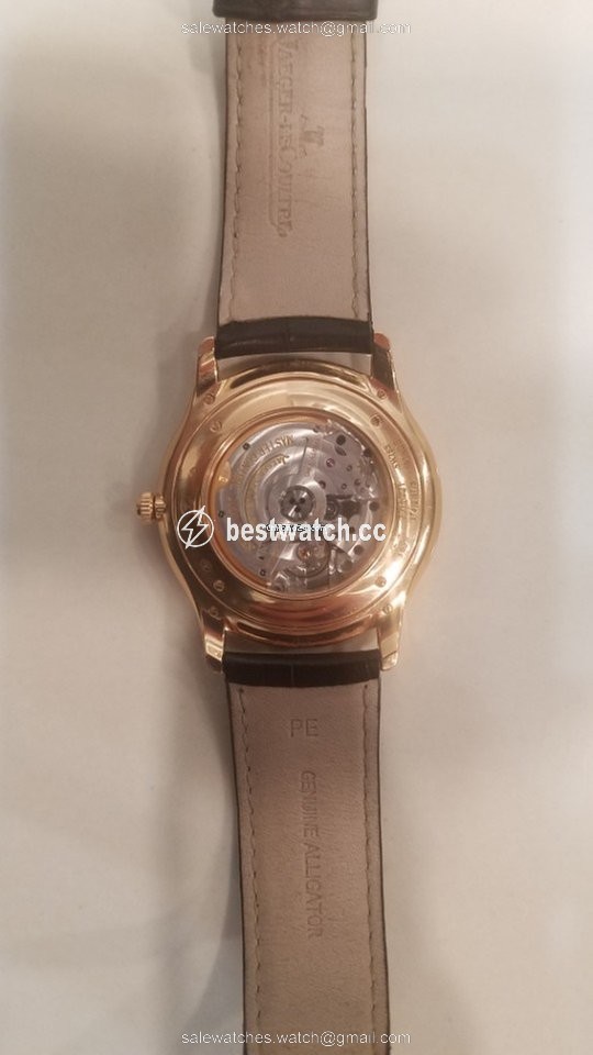 Jaeger-LeCoultre Master Ultra Thin Date Automatic Rose gold 1282510 Replica 2