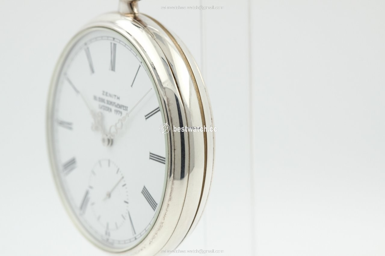 IMG_9085 Zenith Mens watch Unisex Manual winding Silver 07-0140-034 Replica 2