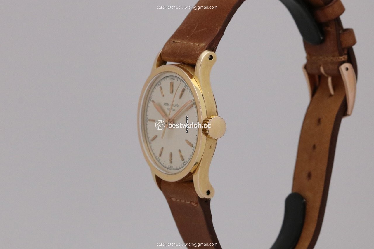 IMG_9085 Patek Philippe Calatrava Mens watch Unisex Manual winding Rose gold 2457 Replica 2