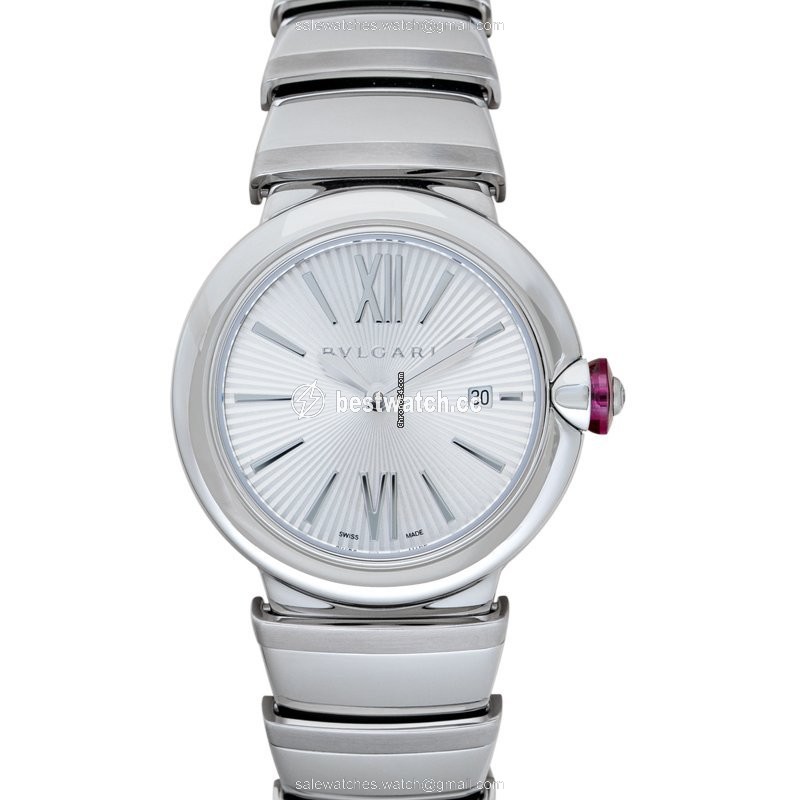 IMG_9085 Bulgari Lucea Womens watch Quartz Steel 102195 Replica 2