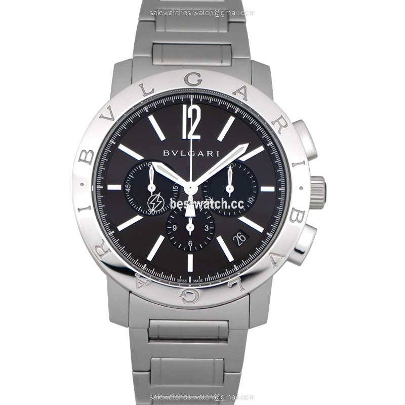 Bulgari Mens watch Unisex Automatic Steel 102045 Replica 2