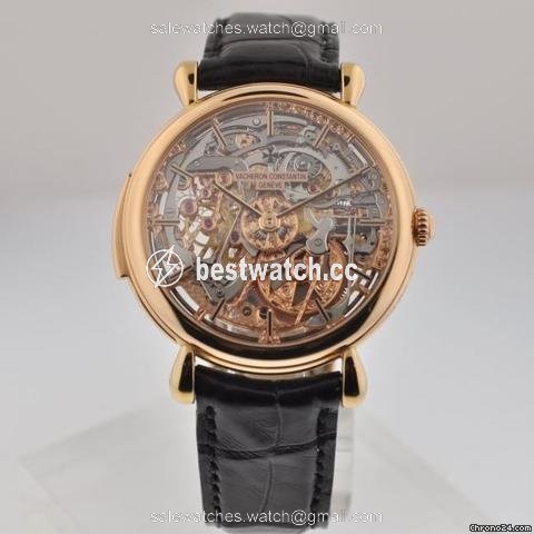 IMG_9085 Vacheron Constantin Mens watch Unisex Manual winding Rose gold 30030 000R Replica 2