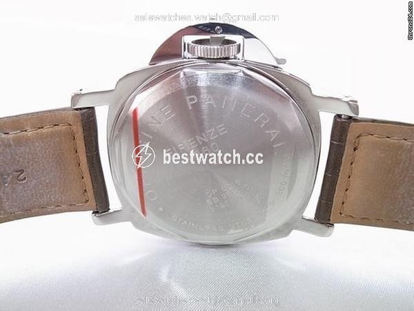 IMG_9085 Panerai Luminor Marina Mens watch Unisex Manual winding Steel PAM 00003 Replica 2