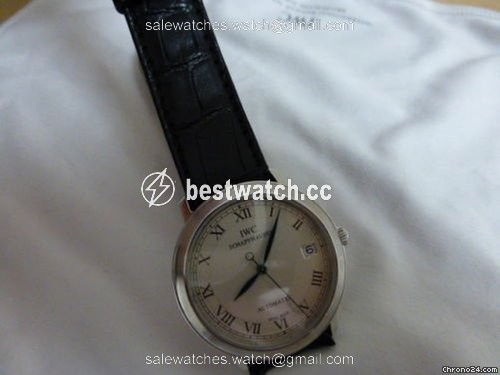 IWC Mens watch Unisex Automatic Platinum 3209-003 Replica 2