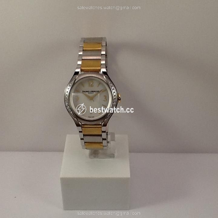 IMG_9085 Baume & Mercier Ilea Womens watch Quartz Steel Baume & Mercier MOA08775 Replica 2