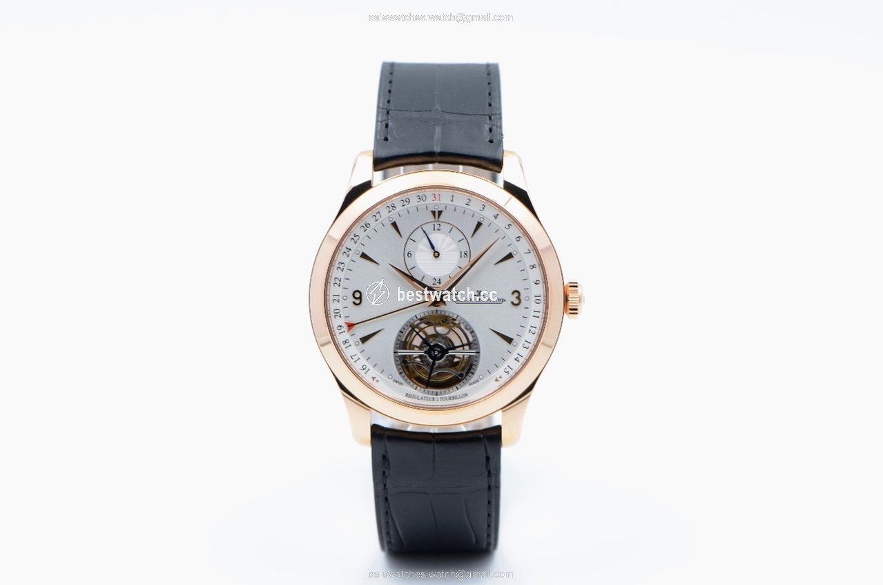 IMG_9085 Jaeger-LeCoultre Master Tourbillon Mens watch Unisex Automatic Rose gold Q1562521 Replica 2