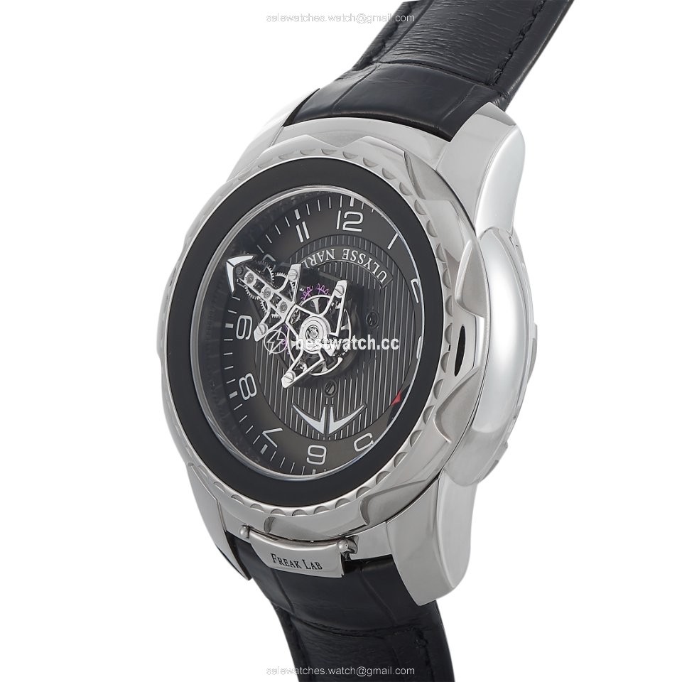 Ulysse Nardin Freak Mens watch Unisex Manual winding White gold 2100-138 Replica 2