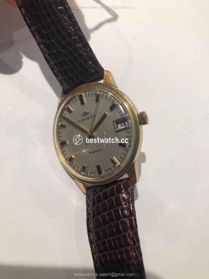 IMG_9085 Movado Kingmatic Automatic Yellow gold 407224590 Replica 2