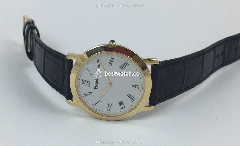 IMG_9085 Piaget Mens watch Unisex Manual winding Yellow gold 9920 Replica 2