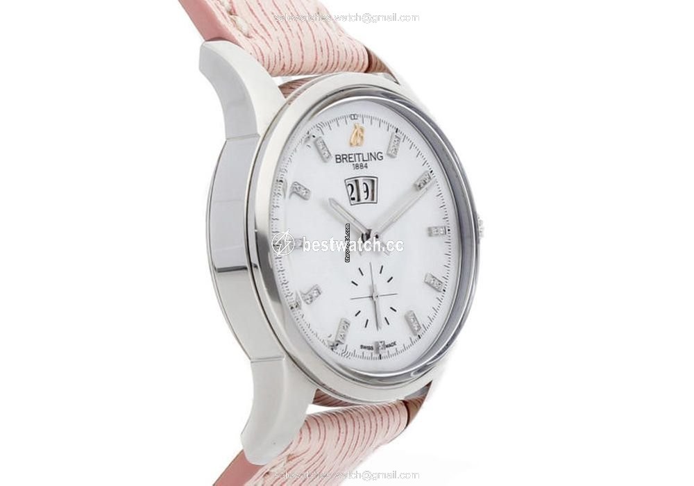 IMG_9085 Breitling Transocean 38 Mens watch Unisex Automatic Steel A1631012 A765 Replica 2
