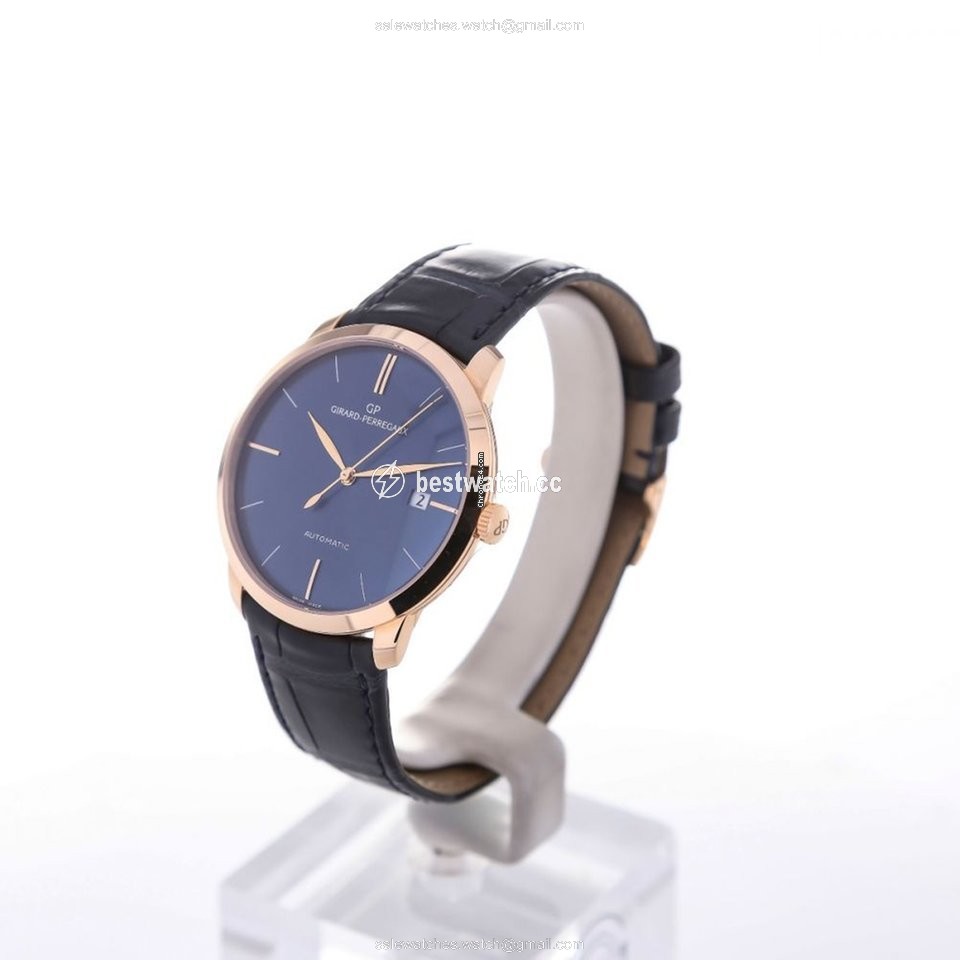 IMG_9085 Girard Perregaux 1966 Mens watch Unisex Automatic Rose gold 49525-52-432-BB4A Replica 2
