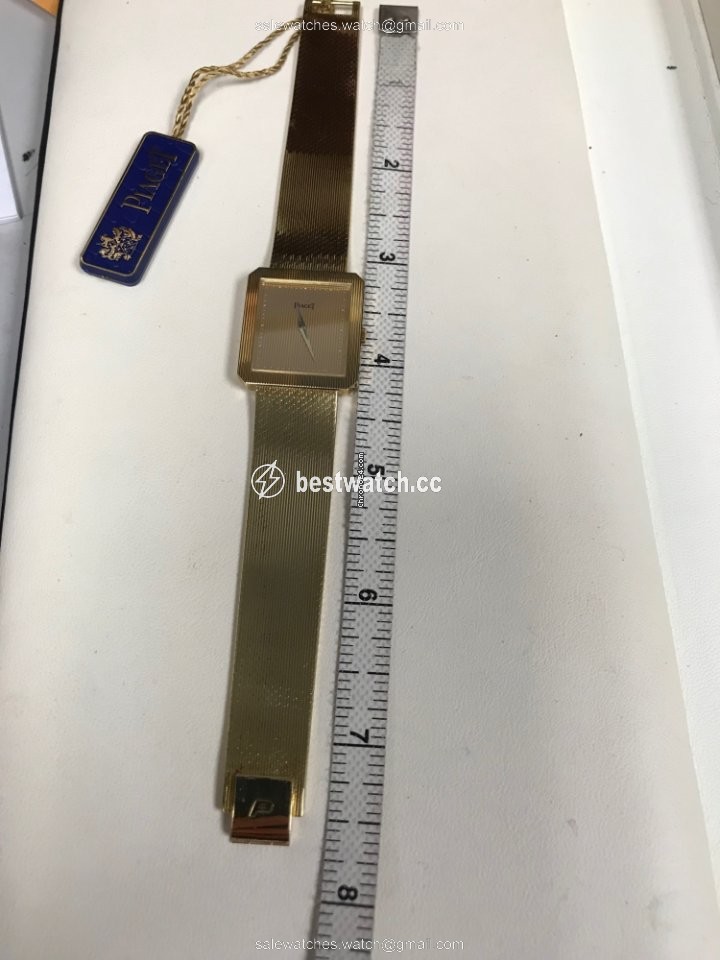 Piaget Protocole Mens watch Unisex Quartz Yellow gold 8154-B12 3