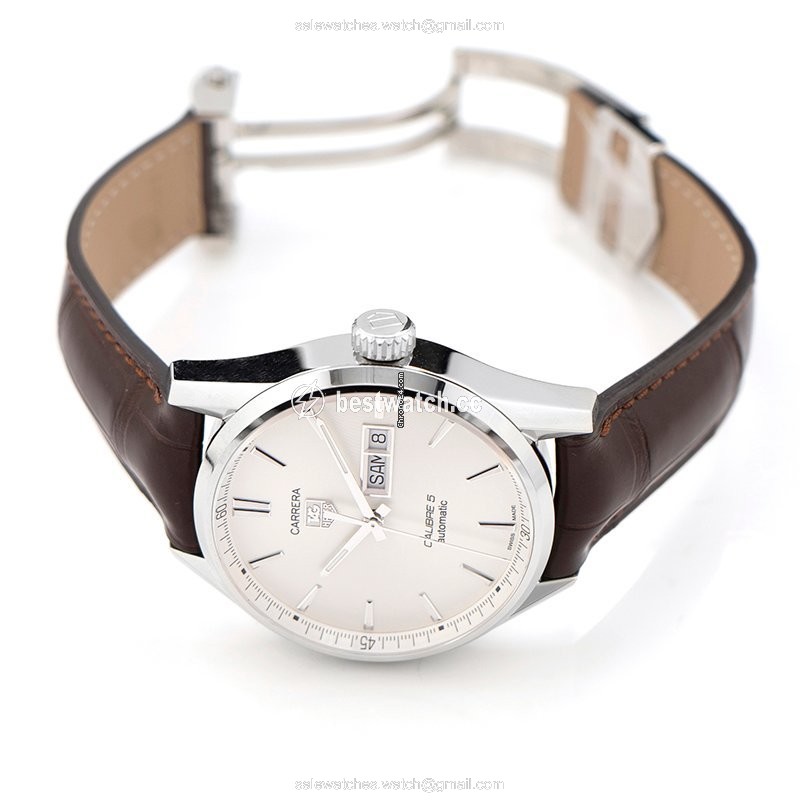 IMG_9086 TAG Heuer Carrera Calibre 5 Mens watch Unisex Automatic Steel WAR201B.FC6291 3