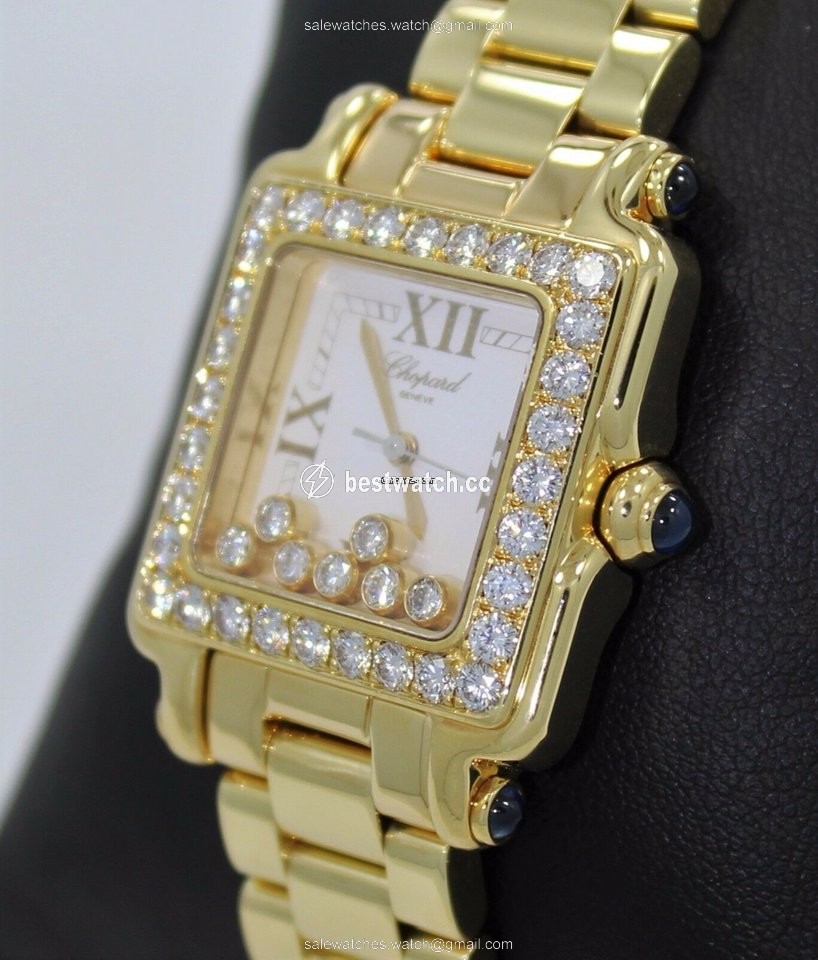 Chopard Happy Sport Womens watch Quartz Yellow gold 27 6770 3