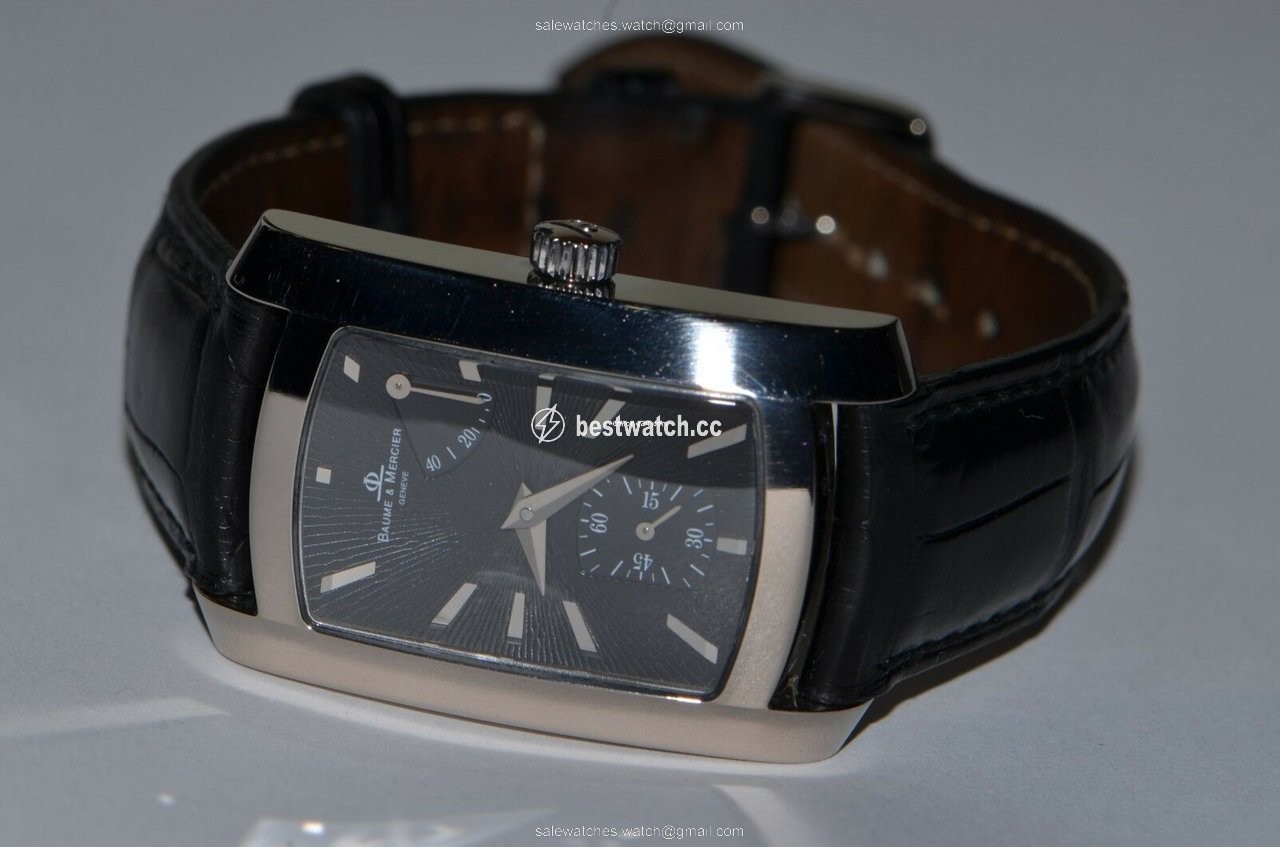 IMG_9086 Baume & Mercier Hampton Mens watch Unisex Manual winding White gold 65303 3