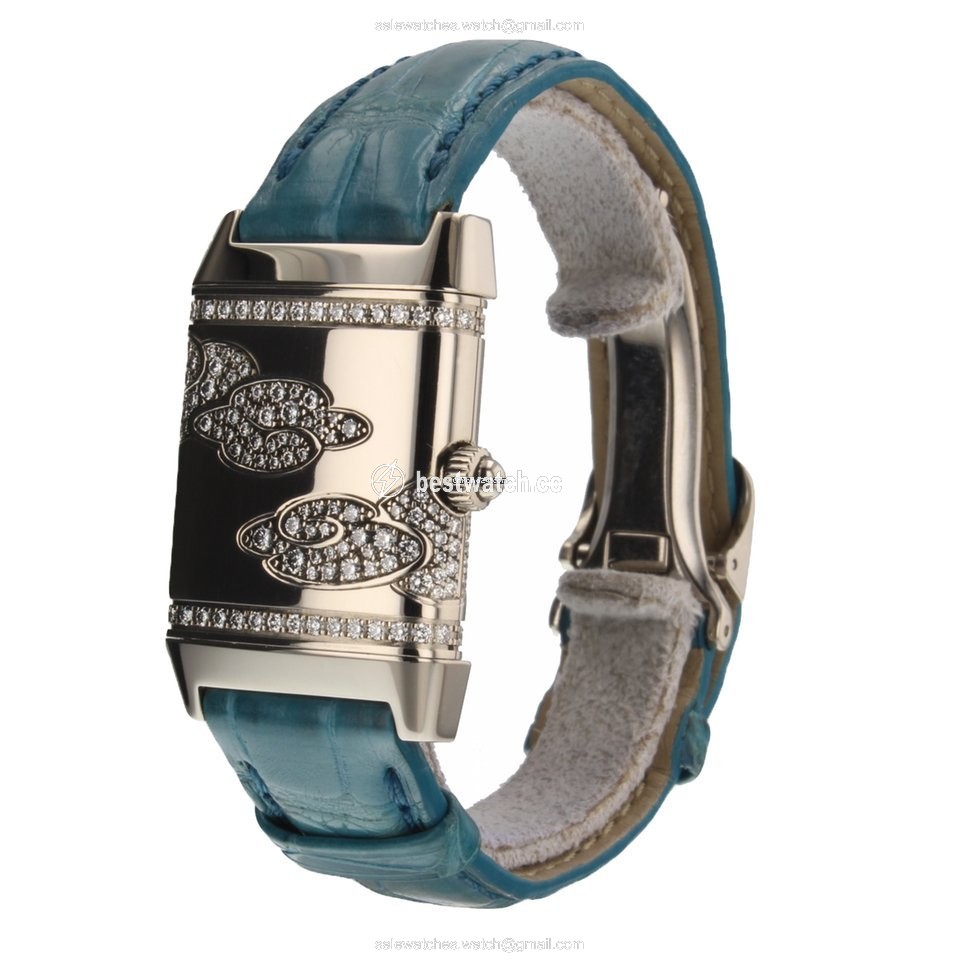 IMG_9086 Jaeger-LeCoultre Reverso Womens watch Quartz White gold Q2653409 3